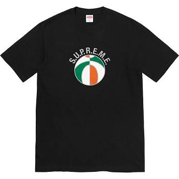 Black Supreme League Tee T Shirts | Supreme 398CE